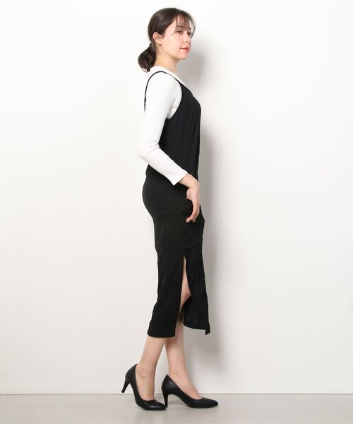 Figments（フィグメンツ）の「キャミマキシワンピース（ワンピース・レディース・ブラック・FREE）」の2枚目の写真