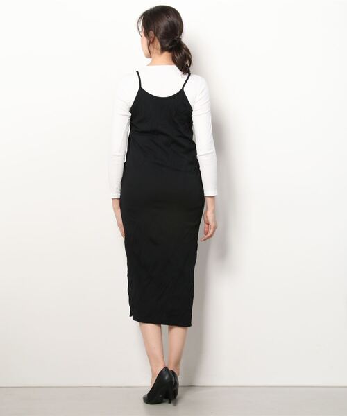 Figments（フィグメンツ）の「キャミマキシワンピース（ワンピース・レディース・ブラック・FREE）」の3枚目の写真