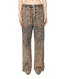 DIESEL | レディース スウェットパンツ ジョグジーンズ トラックデニム(その他パンツ)