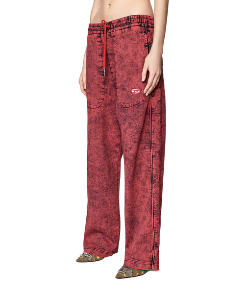 DIESEL(ディーゼル)の「レディース スウェットパンツ ジョグジーンズ トラックデニム(その他パンツ・レディース・レッド/サンドベージュ・SMALL/MEDIUM/X-SMALL/XX-SMALL)」の9枚目の写真