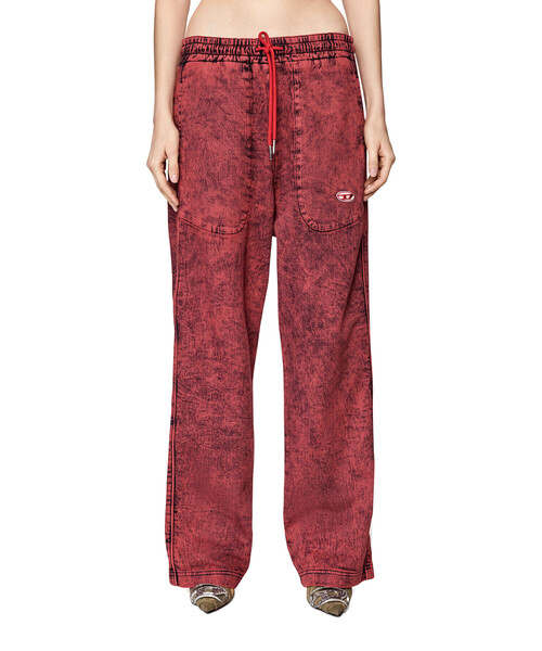 DIESEL(ディーゼル)の「レディース スウェットパンツ ジョグジーンズ トラックデニム(その他パンツ・レディース・レッド/サンドベージュ・SMALL/MEDIUM/X-SMALL/XX-SMALL)」の21枚目の写真