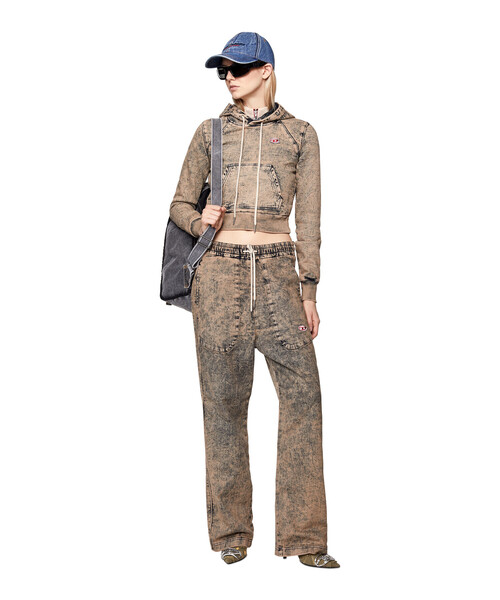 DIESEL(ディーゼル)の「レディース スウェットパンツ ジョグジーンズ トラックデニム(その他パンツ・レディース・レッド/サンドベージュ・SMALL/MEDIUM/X-SMALL/XX-SMALL)」の22枚目の写真