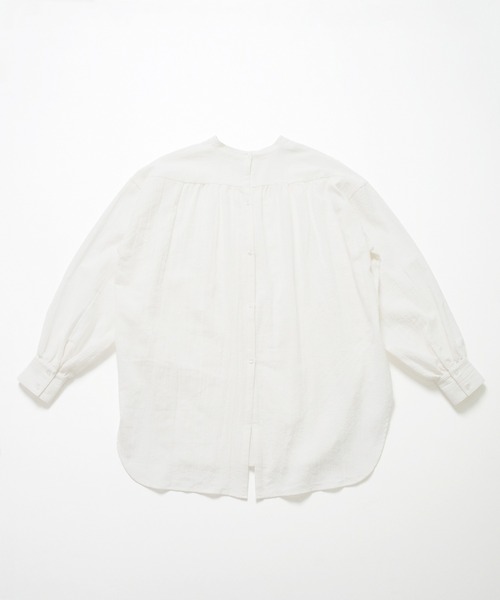 Crisp(クリスプ)の「オーバードレスシャツ(シャツ/ブラウス・レディース・ホワイト/ブラック・FREE)」の21枚目の写真