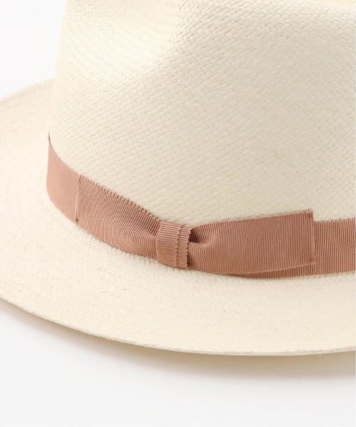 KIJIMA TAKAYUKI（キジマ　タカユキ）の「【KIJIMA TAKAYUKI / キジマ タカユキ】パナマハット（ハット・メンズ・ベージュ/ブラック・FREE）」の10枚目の写真