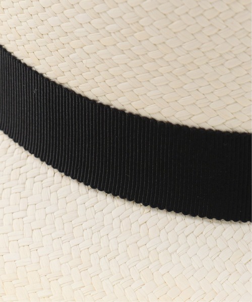 KIJIMA TAKAYUKI（キジマ　タカユキ）の「【KIJIMA TAKAYUKI / キジマ タカユキ】パナマハット（ハット・メンズ・ベージュ/ブラック・FREE）」の7枚目の写真