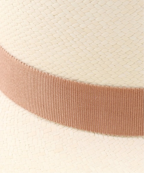 KIJIMA TAKAYUKI（キジマ　タカユキ）の「【KIJIMA TAKAYUKI / キジマ タカユキ】パナマハット（ハット・メンズ・ベージュ/ブラック・FREE）」の6枚目の写真