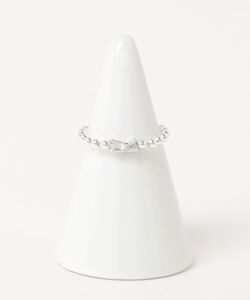 rovtski（ロフトスキー）の「Z)【LEF MADE】SV925プチイニシャルボールチェーンリング（リング・レディース・その他1/その他/その他6/その他8/その他3/その他4/その他7/その他2・MEDIUM）」の3枚目の写真