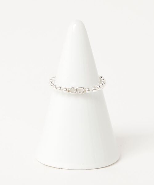 rovtski（ロフトスキー）の「Z)【LEF MADE】SV925プチイニシャルボールチェーンリング（リング・レディース・その他1/その他/その他6/その他8/その他3/その他4/その他7/その他2・MEDIUM）」の4枚目の写真