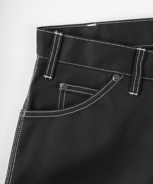 Dickies(ディッキーズ)の「【Dickies/ディッキーズ】ワイドペインターパンツ/ スケーターパンツ(チノパンツ・メンズ・ブラック/ベージュ/グリーン/ネイビー/パープル・32inch/30inch/28inch/34inch/36inch)」の16枚目の写真