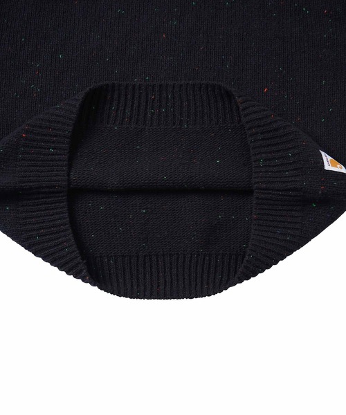 Carhartt（カーハート）の「Carhartt ANGLISTIC SWEATER I010977（ニット/セーター・メンズ・グリーン/ブラック・LARGE/MEDIUM）」の13枚目の写真