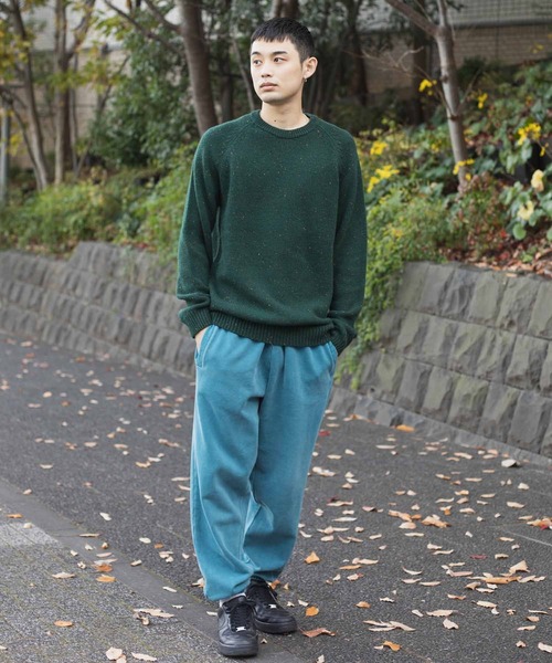 Carhartt（カーハート）の「Carhartt ANGLISTIC SWEATER I010977（ニット/セーター・メンズ・グリーン/ブラック・LARGE/MEDIUM）」の17枚目の写真