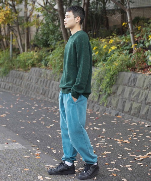 Carhartt（カーハート）の「Carhartt ANGLISTIC SWEATER I010977（ニット/セーター・メンズ・グリーン/ブラック・LARGE/MEDIUM）」の18枚目の写真