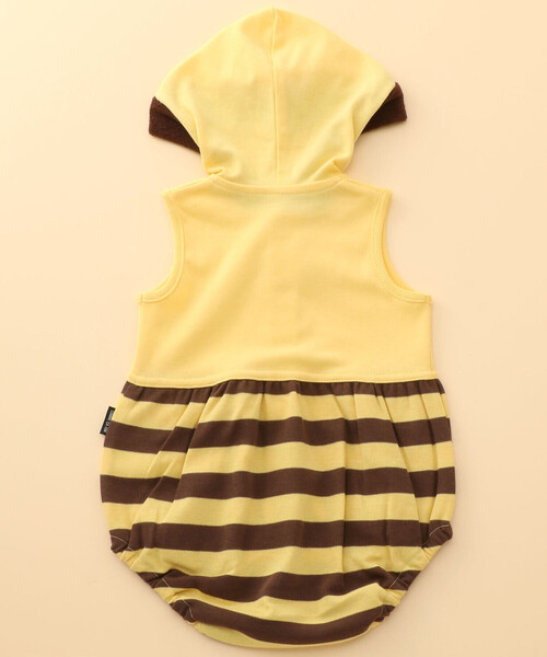 COMME CA ISM(コムサイズム)の「昆虫モチーフ ロンパース(70・80cm)(ロンパース・キッズ・イエロー/レッド・80cm/70cm)」の3枚目の写真