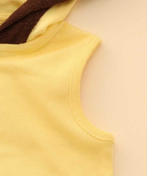 COMME CA ISM(コムサイズム)の「昆虫モチーフ ロンパース(70・80cm)(ロンパース・キッズ・イエロー/レッド・80cm/70cm)」の5枚目の写真