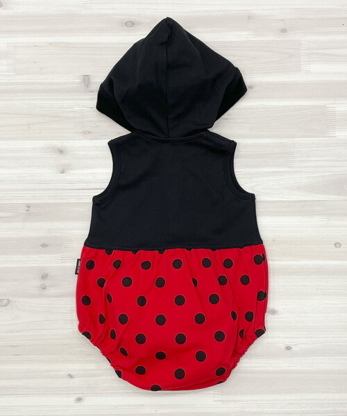 COMME CA ISM(コムサイズム)の「昆虫モチーフ ロンパース(70・80cm)(ロンパース・キッズ・イエロー/レッド・80cm/70cm)」の12枚目の写真