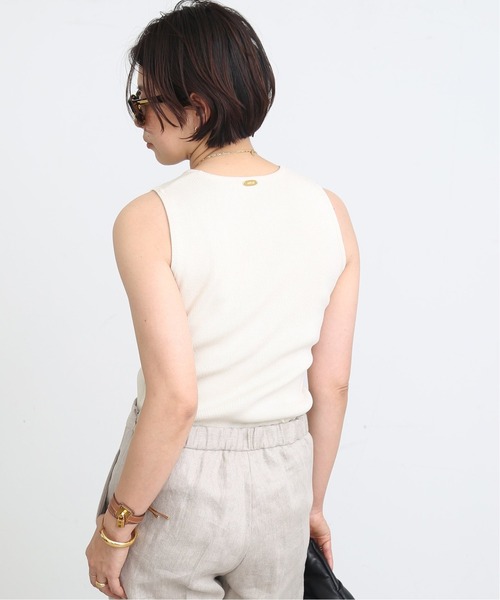 試着のみドゥーズィエムクラスDiner B RIBタンクトップ/カオスビームス Deuxieme Classe（ドゥーズィエムクラス）の「*Diner B RIB タンク