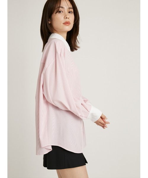 snidel アイボリーサイズ1 SNIDEL（スナイデル）の「オーバーサイズシャツ（シャツ