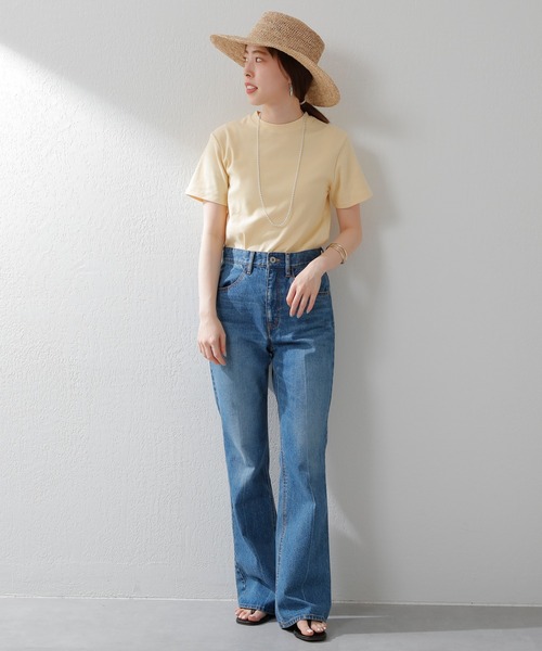 Le Voyage en Panier（ルヴォヤージュアンパニエ）の「(LE VOYAGE EN PANIER/ル ヴォヤージュ エン パニエ)ハット（ハット・レディース・ブラック/ベージュ・FREE）」の4枚目の写真