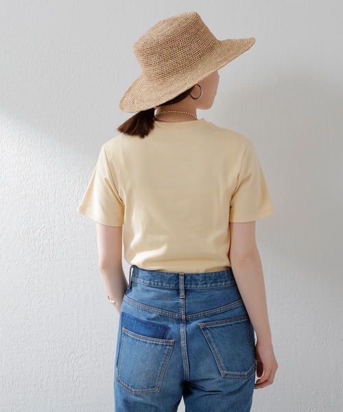 Le Voyage en Panier（ルヴォヤージュアンパニエ）の「(LE VOYAGE EN PANIER/ル ヴォヤージュ エン パニエ)ハット（ハット・レディース・ブラック/ベージュ・FREE）」の9枚目の写真