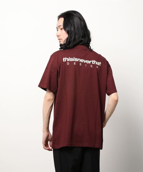 thisisneverthat(ディスイズネバーザット)の「DSN-LOGO TEE(Tシャツ/カットソー・メンズ・バーガンディー/モカ/ホワイト/ブラック・M/XL/S/L/XS)」の9枚目の写真