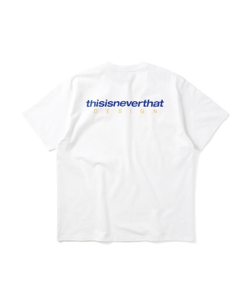 thisisneverthat(ディスイズネバーザット)の「DSN-LOGO TEE(Tシャツ/カットソー・メンズ・バーガンディー/モカ/ホワイト/ブラック・M/XL/S/L/XS)」の1枚目の写真