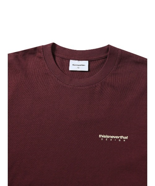thisisneverthat(ディスイズネバーザット)の「DSN-LOGO TEE(Tシャツ/カットソー・メンズ・バーガンディー/モカ/ホワイト/ブラック・M/XL/S/L/XS)」の17枚目の写真
