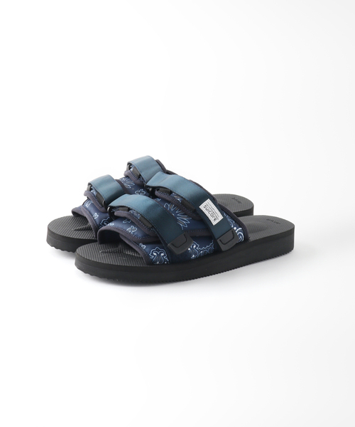 EDIFICE（エディフィス）の「【SUICOKE / スイコック】MOTO-cab-PT02 (バンダナパターン)（サンダル・メンズ・ネイビー・100/XX-SMALL/9）」の5枚目の写真