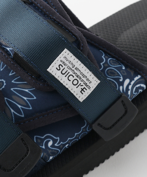 EDIFICE（エディフィス）の「【SUICOKE / スイコック】MOTO-cab-PT02 (バンダナパターン)（サンダル・メンズ・ネイビー・100/XX-SMALL/9）」の17枚目の写真