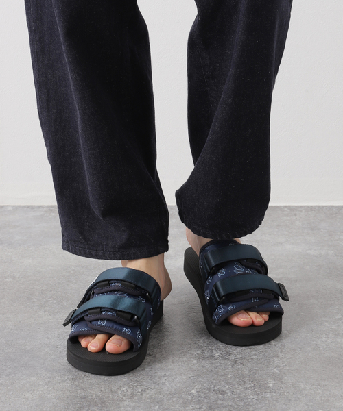 EDIFICE（エディフィス）の「【SUICOKE / スイコック】MOTO-cab-PT02 (バンダナパターン)（サンダル・メンズ・ネイビー・100/XX-SMALL/9）」の19枚目の写真