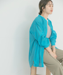 ITEMS URBANRESEARCH | シアーバンドカラーブラウス(シャツ/ブラウス)
