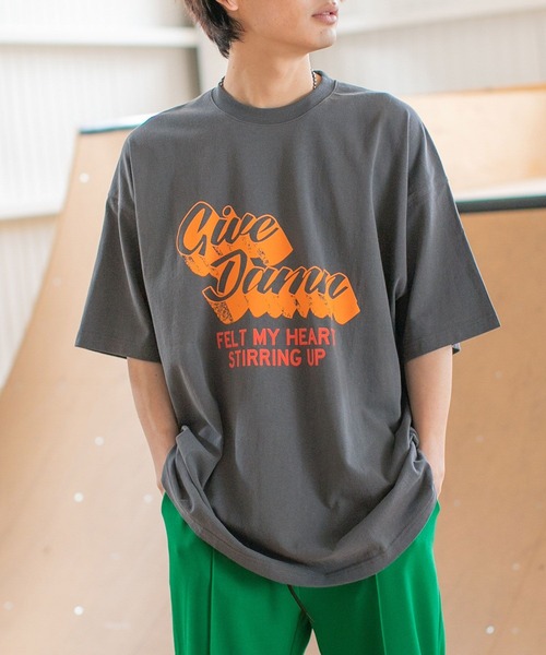 PBLIM(ページボーイリム)の「PAGEBOYLIM/レトロロゴT(Tシャツ/カットソー・レディース・チャコールグレー/オフホワイト・MEDIUM/LARGE)」の14枚目の写真