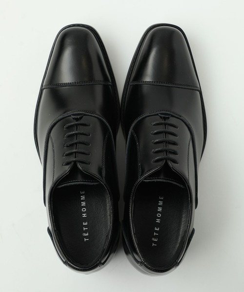 TETE HOMME（テットオム）の「Multifunction エシカルレザー ドレスシューズ（ドレスシューズ・メンズ・ブラック/ブラウン・SMALL/MEDIUM/LARGE）」の14枚目の写真