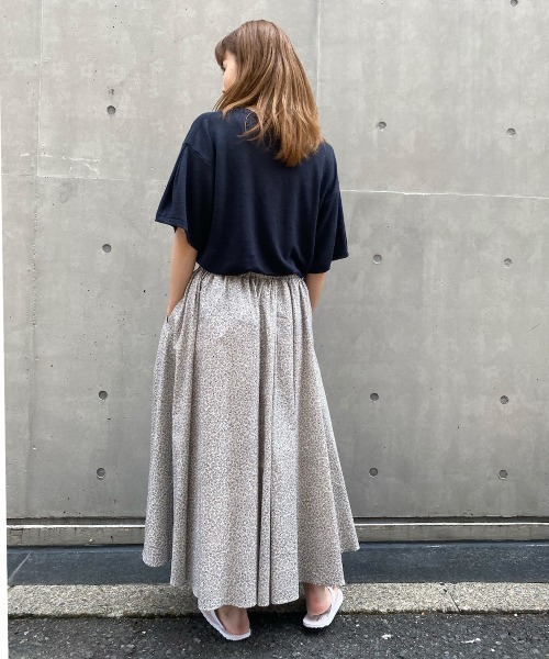 LA MARINE FRANCAISE(マリン フランセーズ)の「リバイバルリネン Tシャツ(Tシャツ/カットソー・レディース・ホワイト/ベージュ/イエロー/ネイビー・FREE)」の6枚目の写真