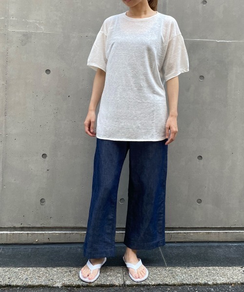 セール】リバイバルリネン Tシャツ（Tシャツ/カットソー）｜LA MARINE 