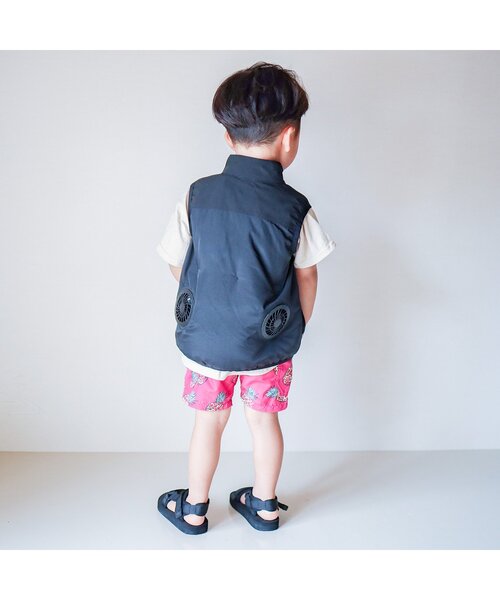 F.O.KIDS（エフオーキッズ）の「くるクールベスト（ベスト・キッズ・レインボー/ベージュ/ブラック・150/100/130/120/110/140）」の21枚目の写真