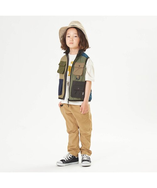 F.O.KIDS（エフオーキッズ）の「くるクールベスト（ベスト・キッズ・レインボー/ベージュ/ブラック・150/100/130/120/110/140）」の15枚目の写真