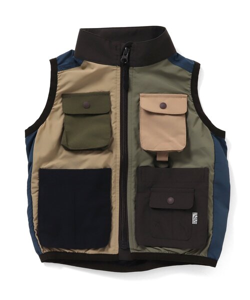 F.O.KIDS（エフオーキッズ）の「くるクールベスト（ベスト・キッズ・レインボー/ベージュ/ブラック・150/100/130/120/110/140）」の8枚目の写真