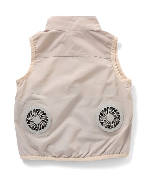 F.O.KIDS（エフオーキッズ）の「くるクールベスト（ベスト・キッズ・レインボー/ベージュ/ブラック・150/100/130/120/110/140）」の6枚目の写真