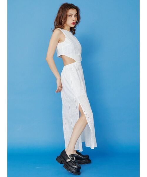 EVRIS（エヴリス）の「プラットフォームバックルローファー（ローファー・レディース・ホワイト/ブラック・SMALL/MEDIUM/LARGE）」の18枚目の写真