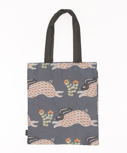 松尾ミユキ（マツオミユキ）の「松尾ミユキ/トートバッグ/動物＆植物（トートバッグ・レディース・ベージュ/グレー/ブルー/グリーン/ベージュ系その他/ブラック/グレー系その他・ONE SIZE）」の9枚目の写真