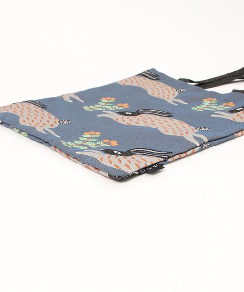 松尾ミユキ（マツオミユキ）の「松尾ミユキ/トートバッグ/動物＆植物（トートバッグ・レディース・ベージュ/グレー/ブルー/グリーン/ベージュ系その他/ブラック/グレー系その他・ONE SIZE）」の10枚目の写真