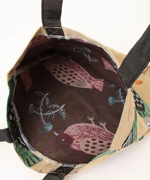 松尾ミユキ（マツオミユキ）の「松尾ミユキ/トートバッグ/動物＆植物（トートバッグ・レディース・ベージュ/グレー/ブルー/グリーン/ベージュ系その他/ブラック/グレー系その他・ONE SIZE）」の12枚目の写真