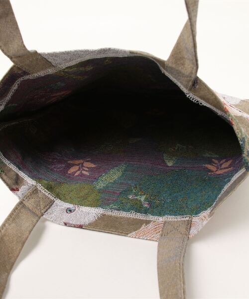 松尾ミユキ（マツオミユキ）の「松尾ミユキ/トートバッグ/動物＆植物（トートバッグ・レディース・ベージュ/グレー/ブルー/グリーン/ベージュ系その他/ブラック/グレー系その他・ONE SIZE）」の18枚目の写真