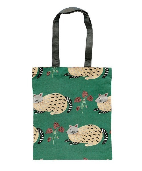 松尾ミユキ（マツオミユキ）の「松尾ミユキ/トートバッグ/動物＆植物（トートバッグ・レディース・ベージュ/グレー/ブルー/グリーン/ベージュ系その他/ブラック/グレー系その他・ONE SIZE）」の6枚目の写真