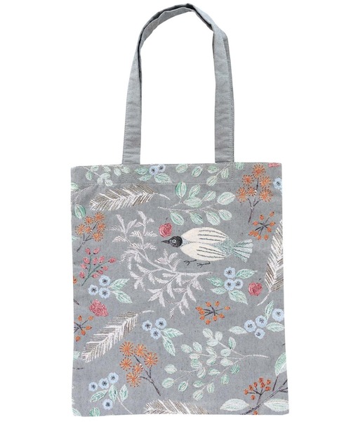 松尾ミユキ（マツオミユキ）の「松尾ミユキ/トートバッグ/動物＆植物（トートバッグ・レディース・ベージュ/グレー/ブルー/グリーン/ベージュ系その他/ブラック/グレー系その他・ONE SIZE）」の19枚目の写真