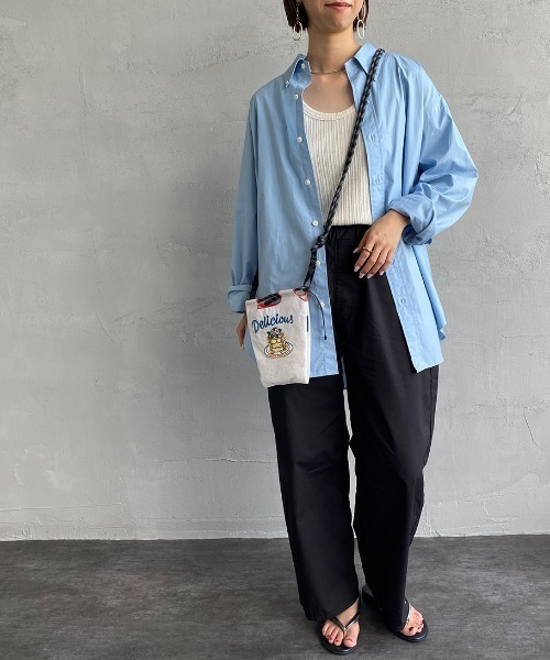 Ball&Chain（ボールアンドチェーン）の「[BALL&CHAIN/ボールアンドチェーン] DELICIOUS 刺繍デザインナイロンバッグ スモールサイズ（ショルダーバッグ・レディース・ホワイト・ONE SIZE）」の17枚目の写真