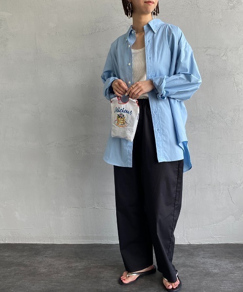 Ball&Chain（ボールアンドチェーン）の「[BALL&CHAIN/ボールアンドチェーン] DELICIOUS 刺繍デザインナイロンバッグ スモールサイズ（ショルダーバッグ・レディース・ホワイト・ONE SIZE）」の18枚目の写真