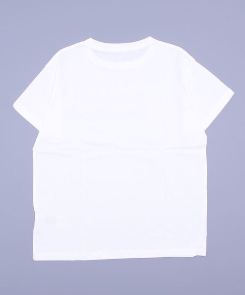 LOWRYS FARM(ローリーズファーム)の「プリントTシャツ 344675(Tシャツ/カットソー・レディース・ホワイト/グレー/グリーン/アイボリー・FREE)」の5枚目の写真