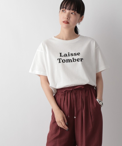 LOWRYS FARM(ローリーズファーム)の「プリントTシャツ 344675(Tシャツ/カットソー・レディース・ホワイト/グレー/グリーン/アイボリー・FREE)」の10枚目の写真