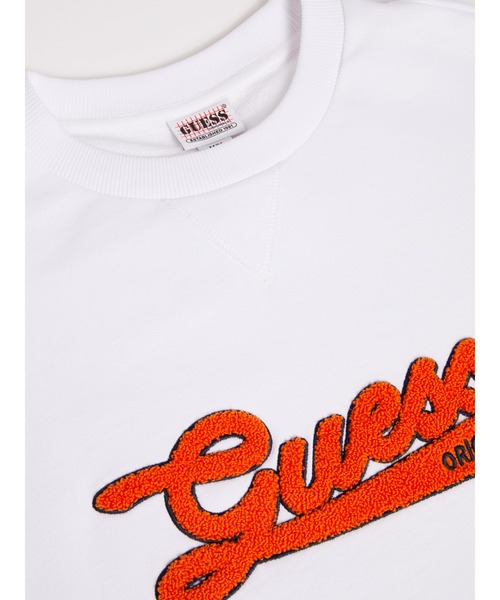 Guess（ゲス）の「GUESS Originals Drawstring Sweat（スウェット・メンズ・ネイビー/ホワイト・SMALL/X-LARGE/MEDIUM/LARGE）」の3枚目の写真